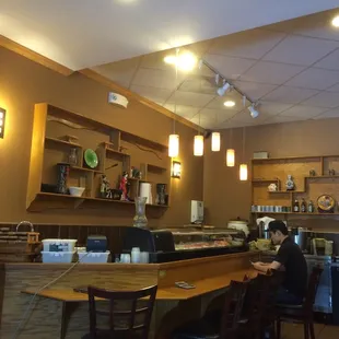 Sushi bar.