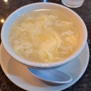 Egg flower soup