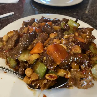 Kung pao beef