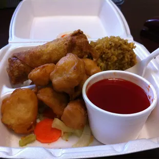 Sweet and sour chicken