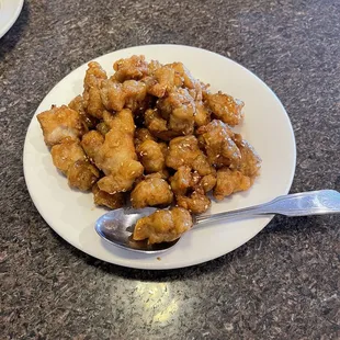 Orange chicken
