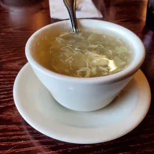 Egg flower soup