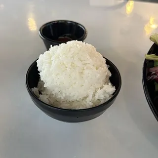 Side of steam rice