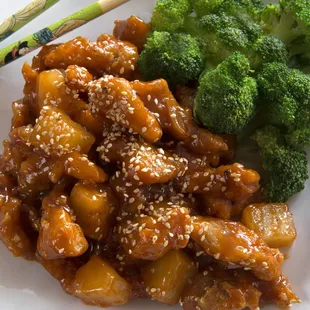 Sweet &amp; Pungent Chicken (Spicy)