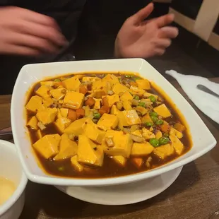 Mopu Tofu with Pork.