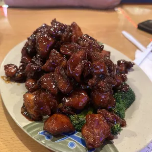 Bourbon Chicken...