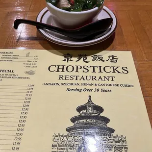Wonton soup