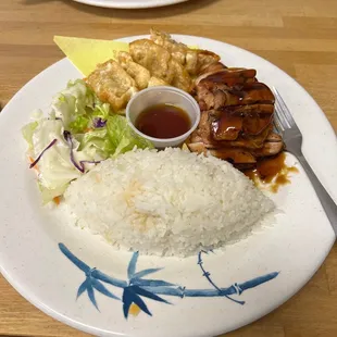 Chicken teriyaki and