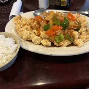 Tangsuyuk - Sweet and Sour Pork