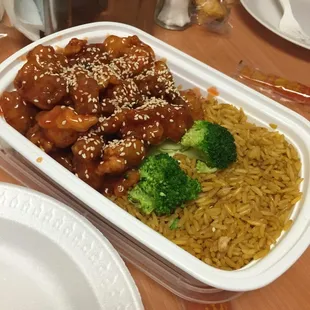 Sesame chicken