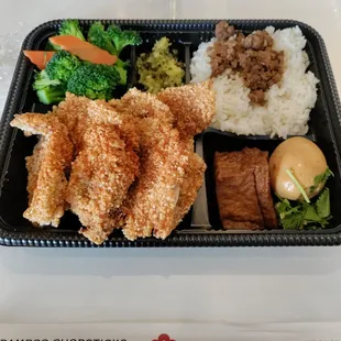 Fried Chicken Bento