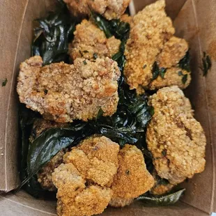 Popcorn chicken