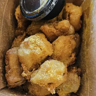 Fried mushrooms