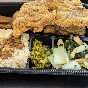 A1 fried chicken bento