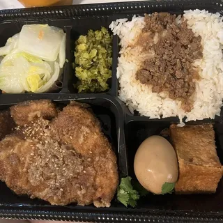 A6. Fried Pork Chop Bento