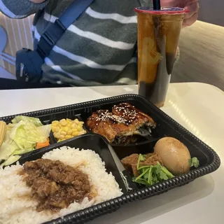 A14. Grilled Eel Bento