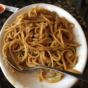 Chicken Lo Main is very good