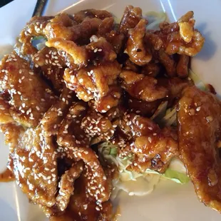 Sesame chicken