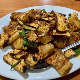 805. Twice Cooked Pork Chinese style