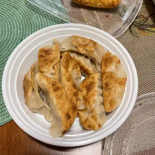 Pan fried dumplings