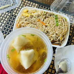 19. Mix Wonton Egg Drop Soup 44. Beef Chow Mein