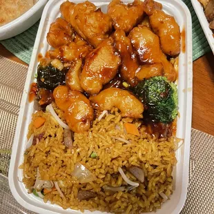 General Tso' Chicken combination