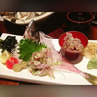 Aji sashimi