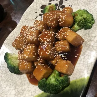 Sesame tofu