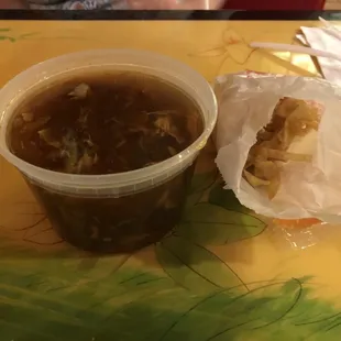 Hot and sour soup - pretty good