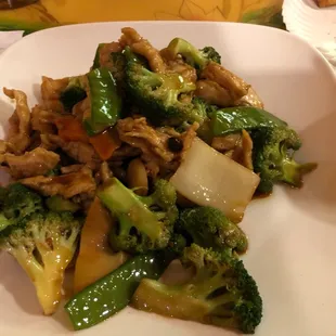 Hunan chicken...meh