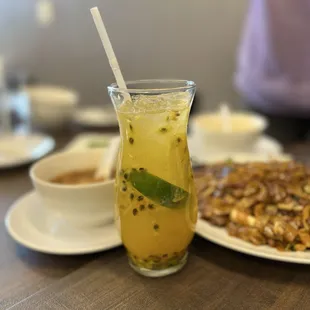 Jasmine Green Tea with Passionfruit and Lime