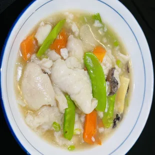 Shanghai Style Fish fillet w.Rice Wine Sauce