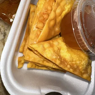 3. Cream Cheese with Crab Wontons