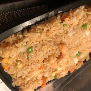 Shrimp fried rice!