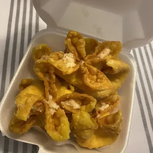 3. Cream Cheese with Crab Wontons