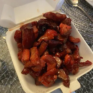 Pork 7. BBQ Boneless Spare Ribs
