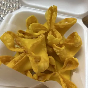 3. Cream Cheese with Crab Wontons