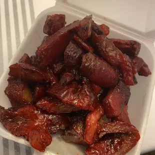 7. BBQ Boneless Spare Ribs