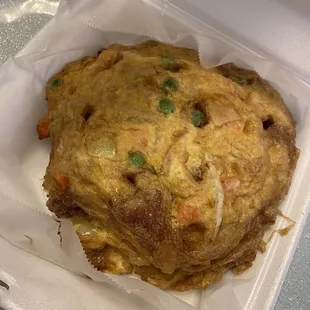 73. Beef Egg Foo Young