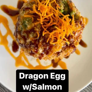 Dragon Egg with Salmon
