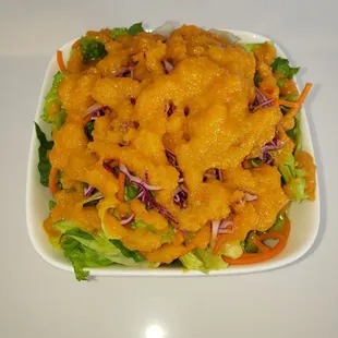 Ginger Salad!  Absolutely marvelous, and a great bargain at $3!!!!