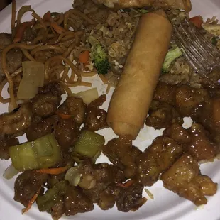 This was food to go- so we plated at home. So dang good