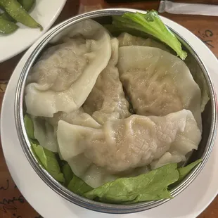 steamed dumplings