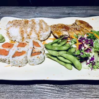 Ch Teriyaki & Spicy Tuna Bento