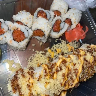 Spicy Tuna Roll/Crunchy Roll Special