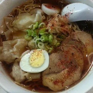 Wonton Chasyu Soup Noodle