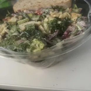 crispy chicken salad