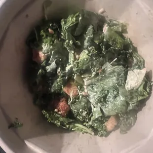 Kale Caesar Salad