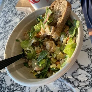 Crispy Chicken Ranch Salad