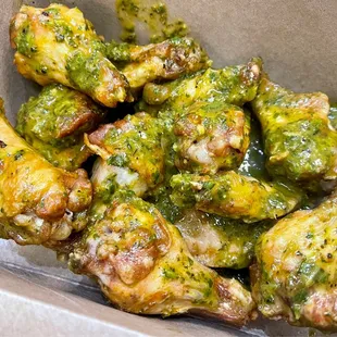 Chimichurri Wings @ColumbusFoodDude